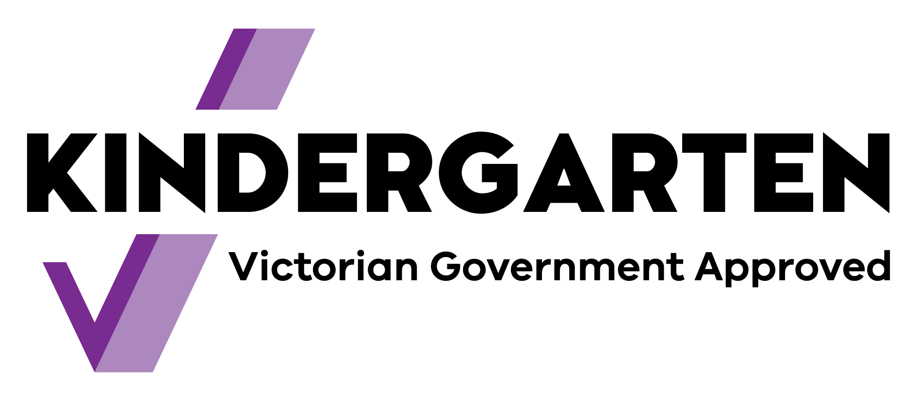 Kinder Tick logo - Victorian Government Approved Kindergarten